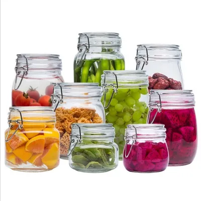 Glass Storage Jars & Wide Mouth Jars
