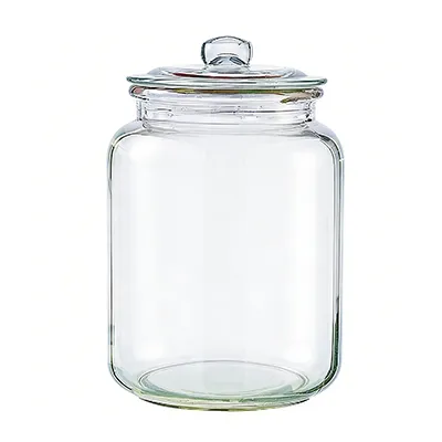 Glass Storage Jars (Wide Mouth)