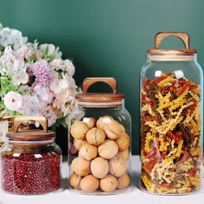 Glass Storage Jars & Wide Mouth Jars