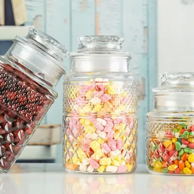 Glass Storage Jars & Wide Mouth Jars