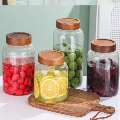 Glass Storage Jars & Wide Mouth Jars