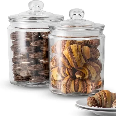 Glass Storage Jars & Wide Mouth Jars