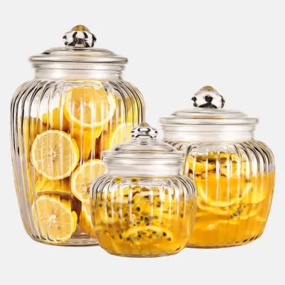 Glass Storage Jars & Wide Mouth Jars