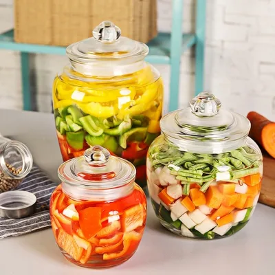 Glass Storage Jars & Wide Mouth Jars