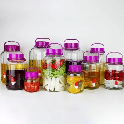 Glass Storage Jars & Wide Mouth Jars