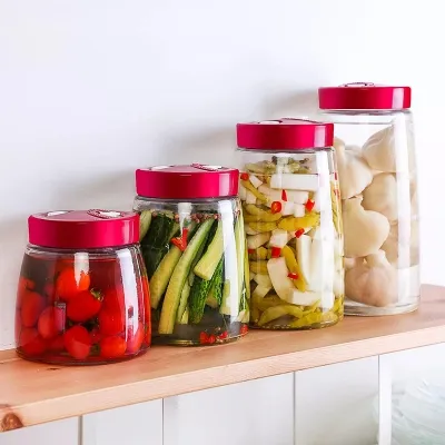 Glass Storage Jars & Wide Mouth Jars