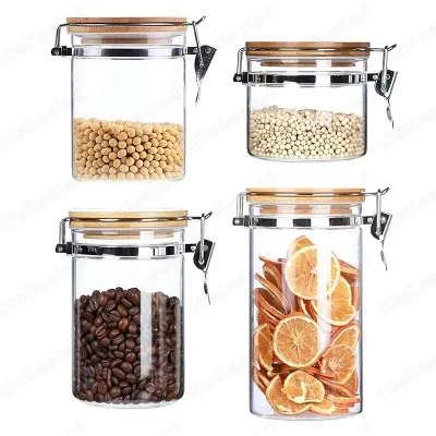 Glass Storage Jars & Wide Mouth Jars