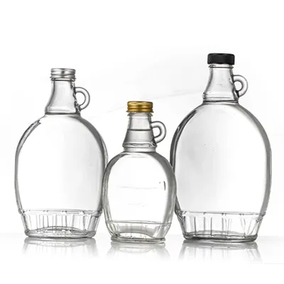 Glass Syrup Bottles