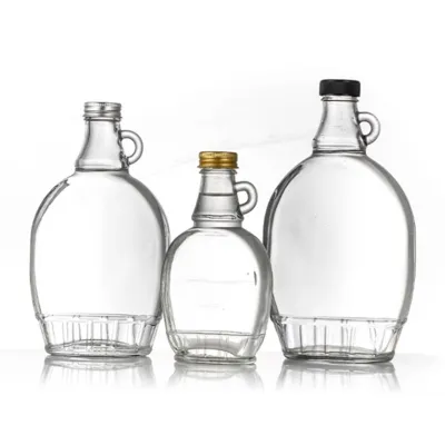 Glass Syrup Bottles