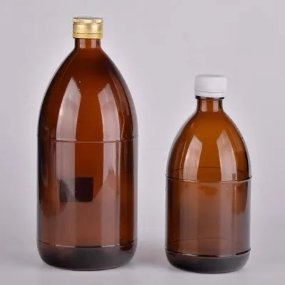 Glass Syrup Bottles