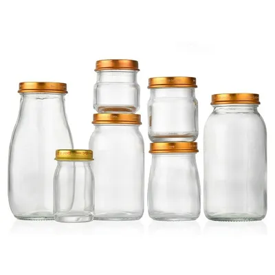 Glass Bird's Nest Bottle (Bird's Nest Soup Jar)