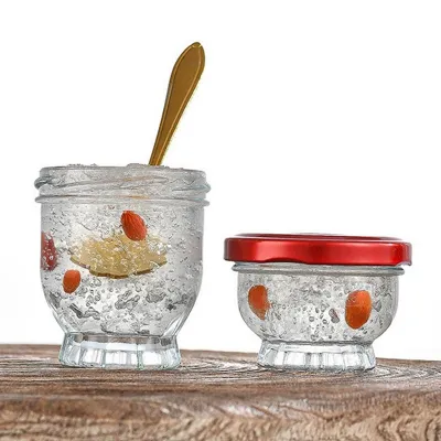 Glass Bird's Nest Bottle (Bird's Nest Soup Jar)