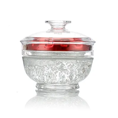 Glass Bird's Nest Bottle (Bird's Nest Soup Jar)