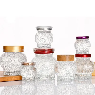 Glass Bird's Nest Bottle (Bird's Nest Soup Jar)