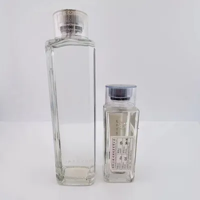 Available glass water bottle styles