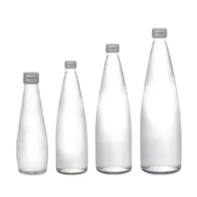 Available glass water bottle styles