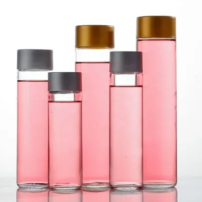 Available glass water bottle styles