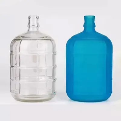Available glass water bottle styles
