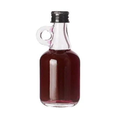 Mini glass liquor bottles with handle (50ml)